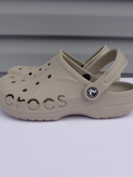 CROCS Shoes - Crocs Baya Unisex Adult Clogs Beige Tan Sandals Size Men's 4  Women's 6
